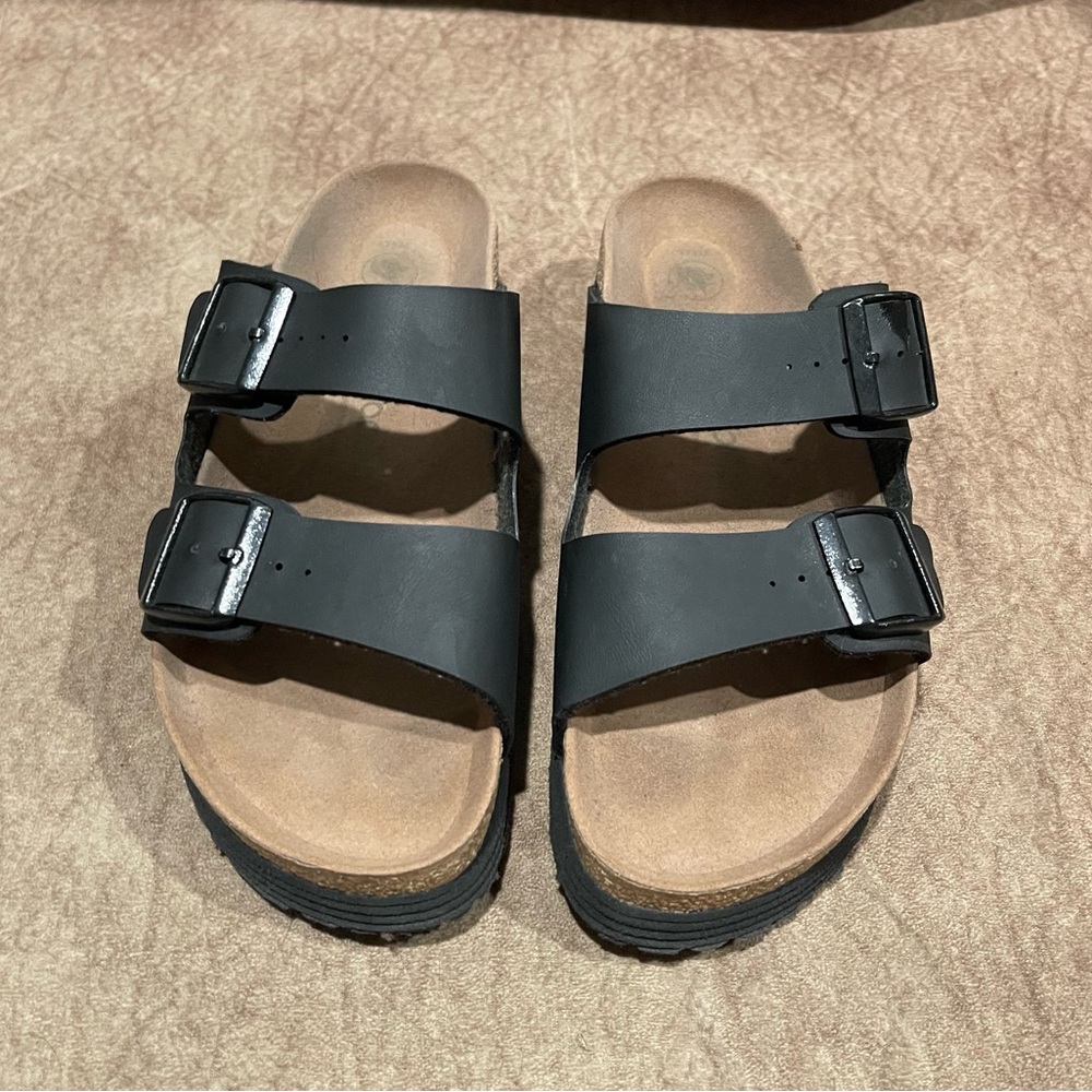 Platform Birkenstock Papillio Vegan Leather Sandals